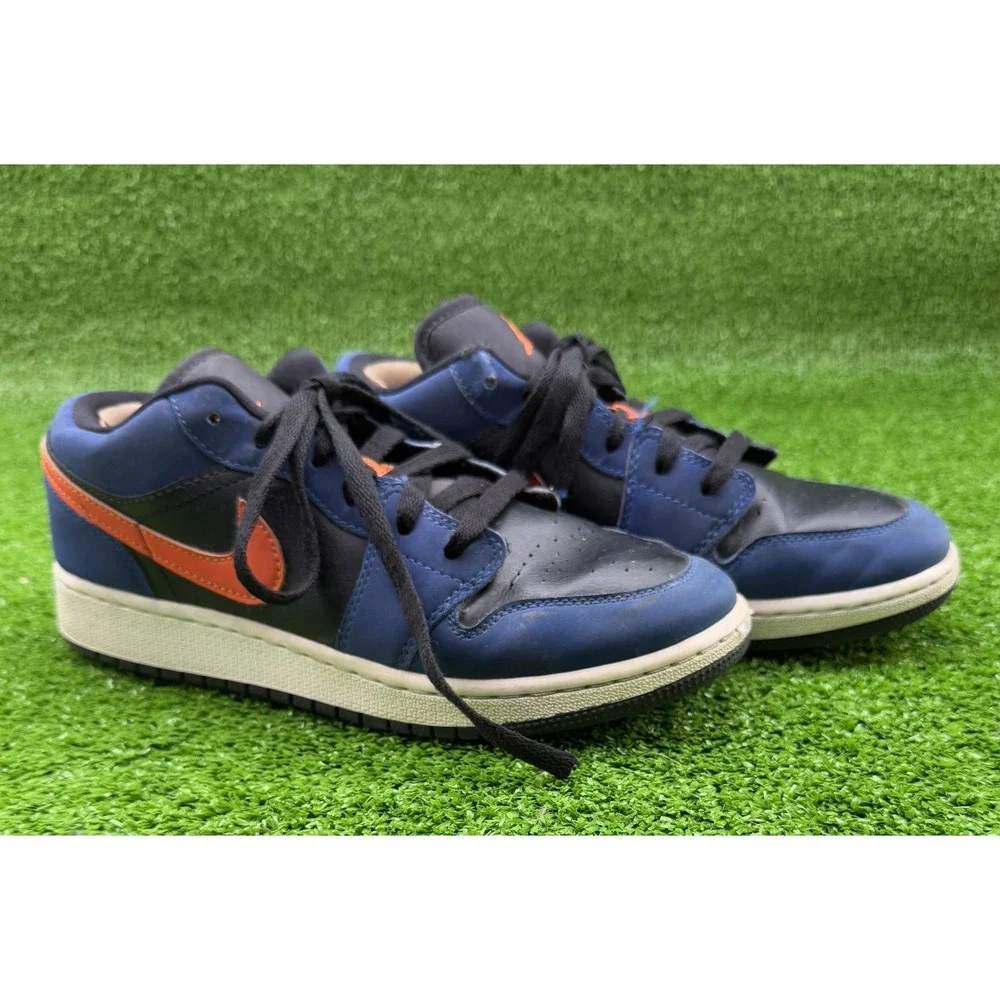 JORDAN Youth‎ Air 1 Low BG 553560 480 - Black/White/Anthracite -  Size 6.5Y